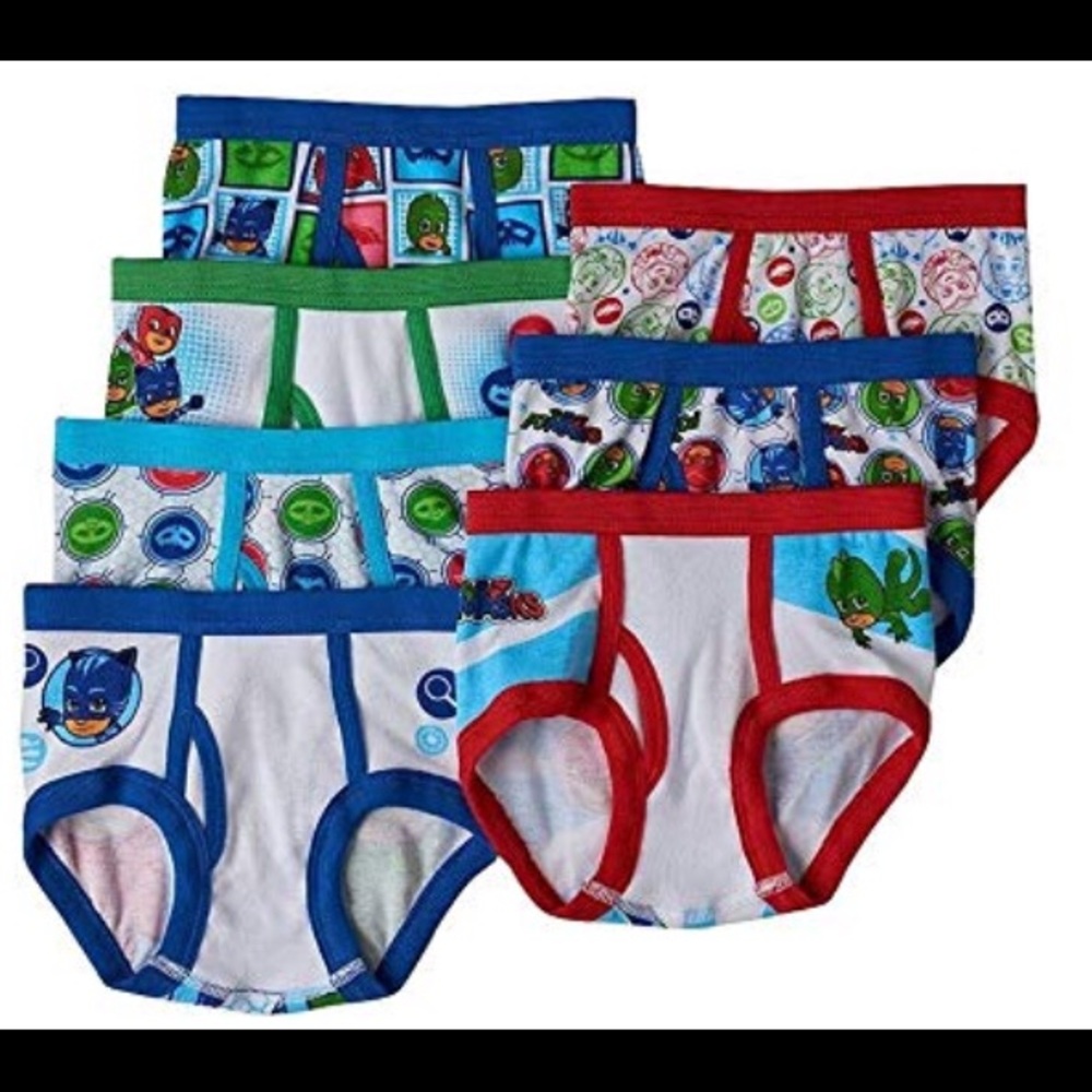 PJ mask Toddlers 7 pack undies 2t and 3t